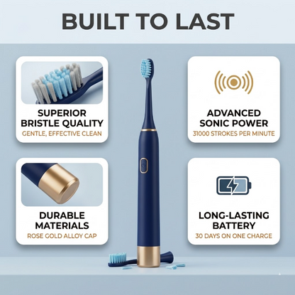 Sonic Pro: Rechargeable Electric Toothbrush