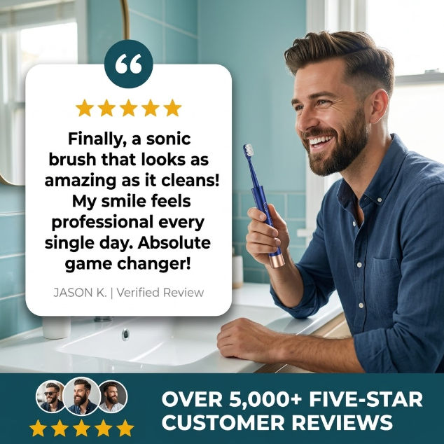 Sonic Pro: Rechargeable Electric Toothbrush