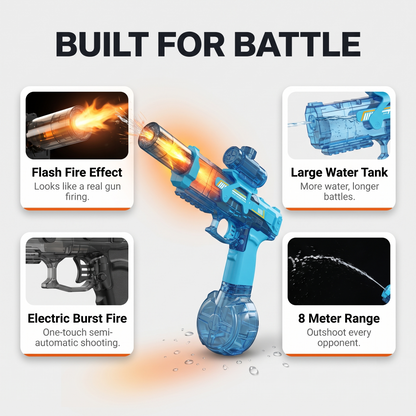 S&T Electric Water Gun with Light Effect