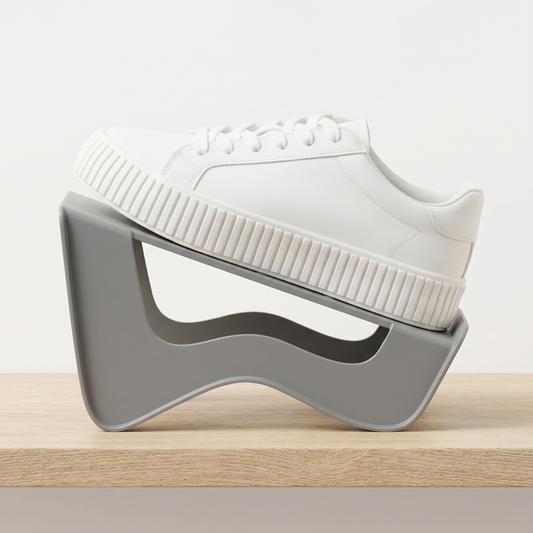 Non-Slip Shoe Organizer Stand | Space-Saving Shoe Organizer for Inside the Closet